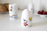 Pluto Set of 4 Ceramic Moomin Egg Cups Coloured