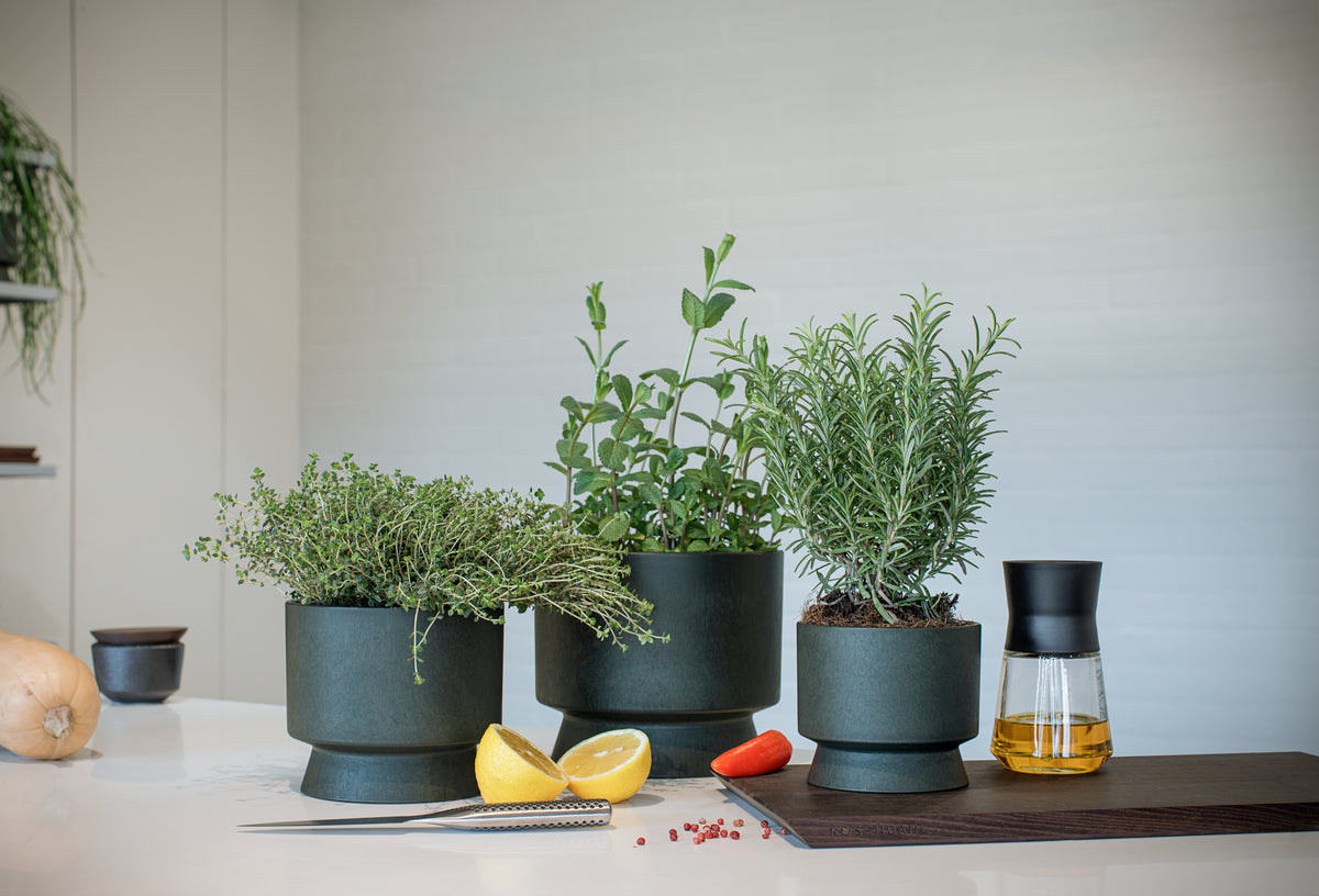 Rosendahl Recycled Plant Pot 19cm Green
