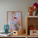 Rig Tig Viva Hurricane Lamp Lake Green