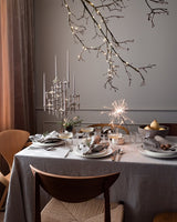 Stoff Nagel Taper Candle Champagne Box of 6