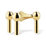 Stoff Nagel Candle Holder Brass