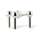 Stoff Nagel Candle Holder Chrome