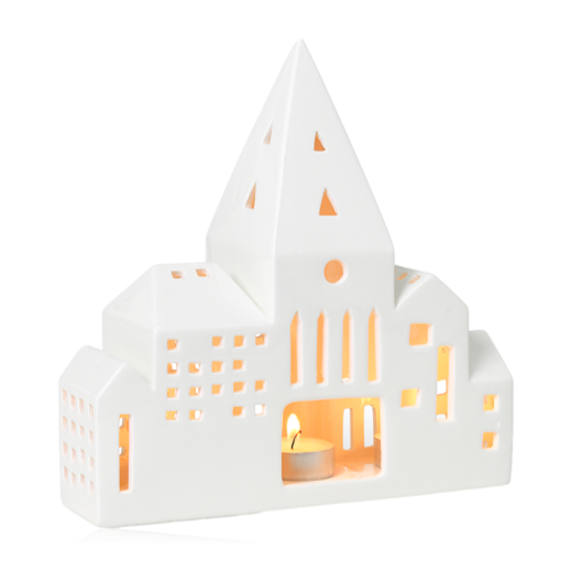 Kähler Urbania Lighthouse Little Toren Wit (18150