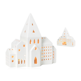 Kähler Urbania Lighthouse City White Ceramic
