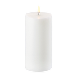 Uyuni Lighting LED Pillar Candle Nordic White 7.8 x 15cm
