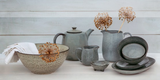 Broste Nordic Sea Stoneware Milk Jug Small