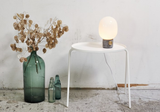 Audo JWDA Concrete Lamp. Light Grey and Brass