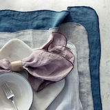Broste Tablecloth Gracie Eco-Friendly Linen Blue