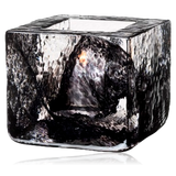 Kosta Boda Brick Votive Black