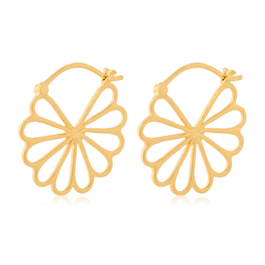 Pernille Corydon Bellis Earrings Medium Gold