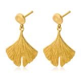 Pernille Corydon Biloba Earrings Gold