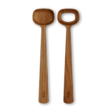 Kähler Hammershøi Oak Salad Serving Set