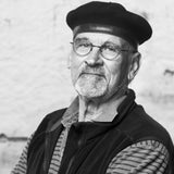 Kosta Boda Block Sculpture Azure Moon