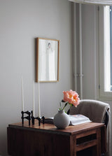 Stoff Nagel Candle Holder Matte Black 3 Pack