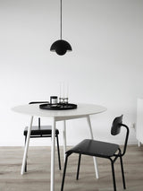 Stoff Nagel Candle Holder Matte Black