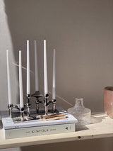 Stoff Nagel Candle Holder Chrome 3 Pack