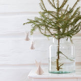 Lovi Hanging Birch Angel 9.5cm White