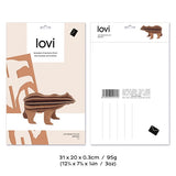 Lovi Bear 13.5cm Brown