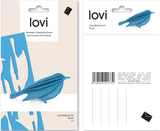 Lovi Bird 8cm Blue