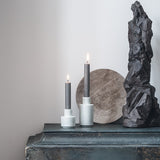 Lyngby Porcelain Candle Holder White 11cm