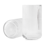Lyngby Mouth Blown Glass Vase Clear 25cm
