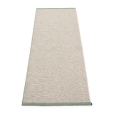 Pappelina Effi Rug Army & Vanilla 70 x 200 cm