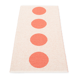 Pappelina Vera Rug Orange & Vanilla 70 x 150cm