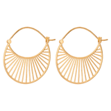Pernille Corydon Daylight Earrings Large Gold