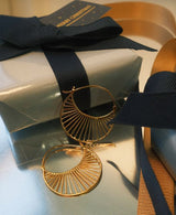 Pernille Corydon Daylight Earrings Large Gold