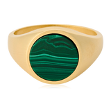 Pernille Corydon Forest Signet Ring Gold