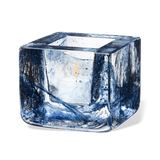 Kosta Boda Brick Votive Blue