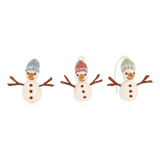 Gry & Sif Felt Snowman Set of 3
