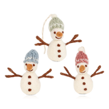 Gry & Sif Felt Snowman Set of 3