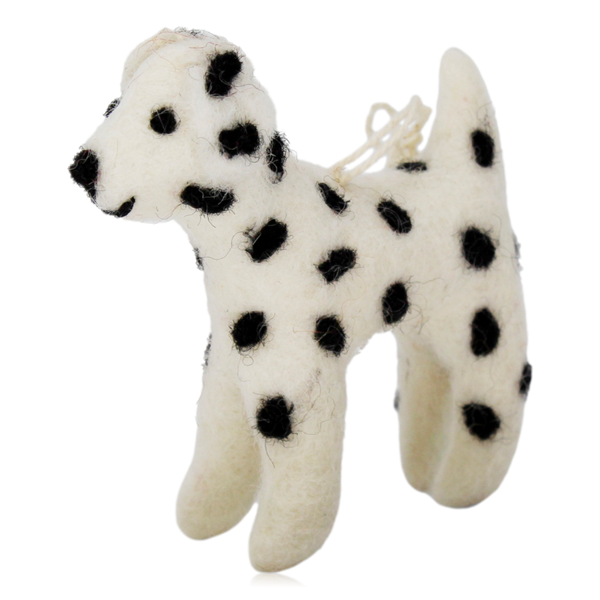 Gry & Sif Hanging Felt Dalmation Decoration