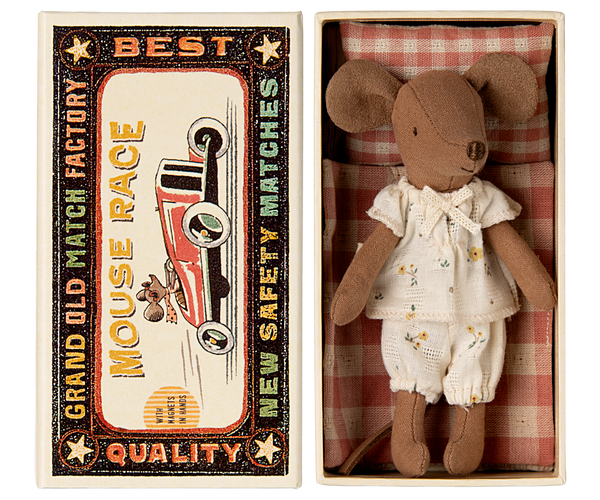 Maileg Big Sister Mouse in Matchbox