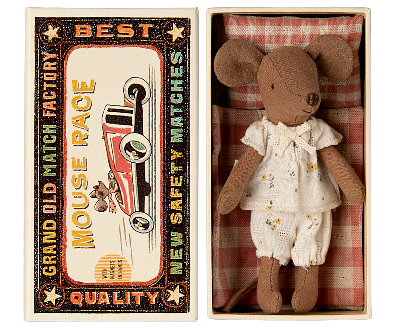 Maileg Big Sister Mouse in Matchbox