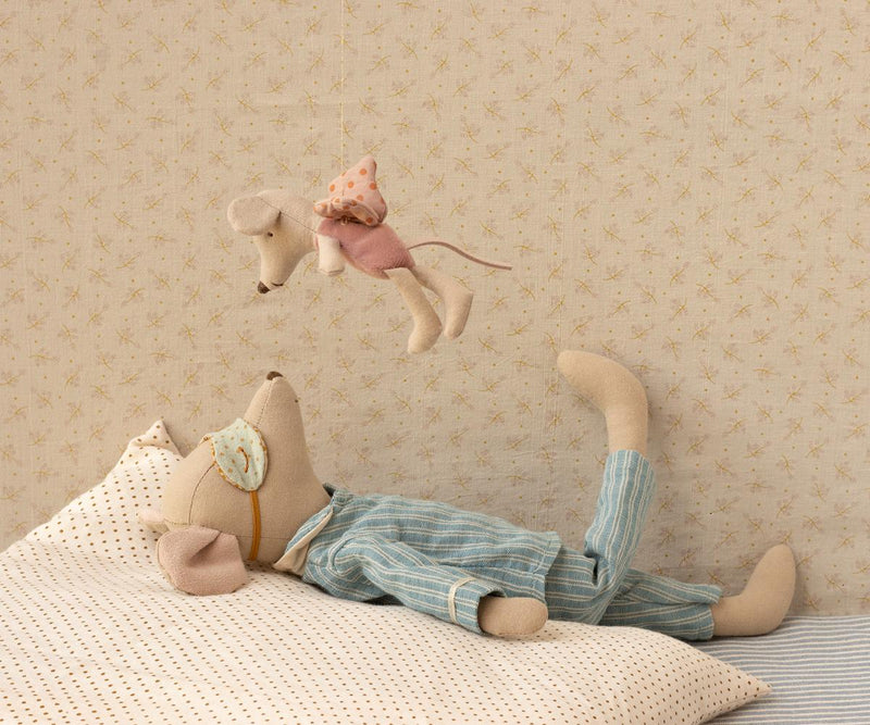 Maileg Little Hanging Fairy Mouse Rose