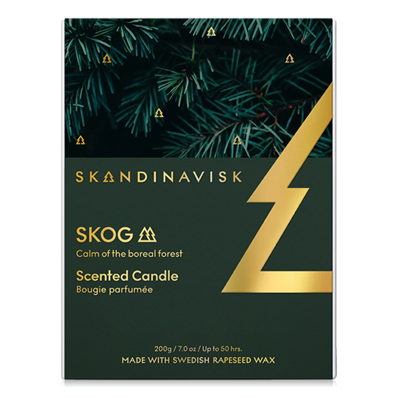 Skandinavisk Skog (Forest) 200g Scented Candle Special Gold Edition