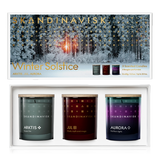 Skandinavisk Winter Solstice Mini Candle Giftset (Arktis, Jul, Aurora)   3 x 65g Candles