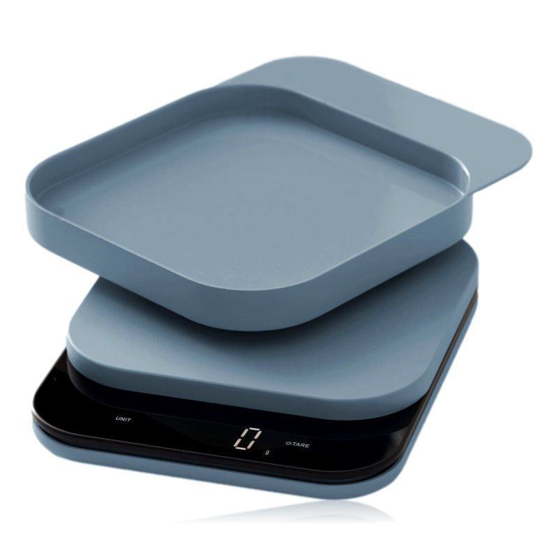Rosti Mensura Kitchen Scale Dusty Blue – The Scandinavian Shop