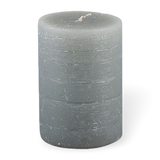 Broste Rustic Pillar Candle 7 x 10cm Grey