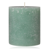 Broste Rustic Pillar Candle 10x11cm Sea Green