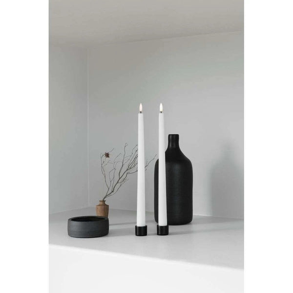 Uyuni Lighting Light Candle Holder Matte Black Set of 2