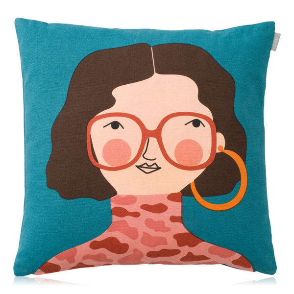 Spira of Sweden Face Cushion Cover Hedda