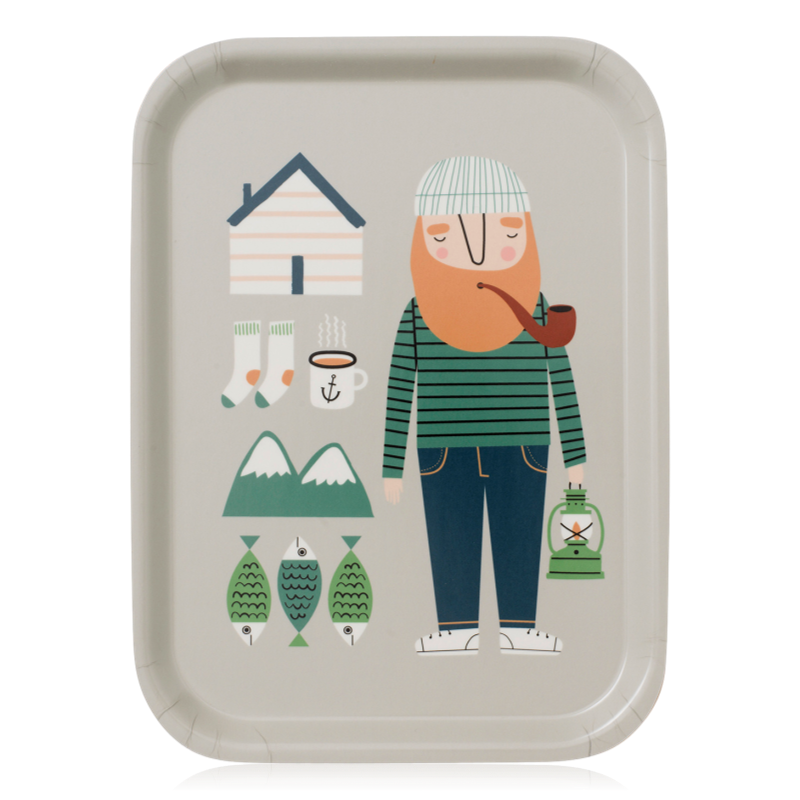 Spira of Sweden Birch Wood Tray Ebbot
