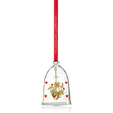 Holmegaard Clear Glass Annual Christmas Bell Decoration 2024