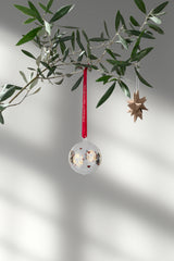 Holmegaard Glass Annual Christmas Bauble Decoration 2024