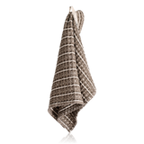 The Organic Company Big Waffle Hand Towel Clay Stone