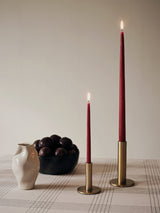 Broste Maro Brass Finish Candle Holder Small