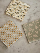 Broste Paper Napkin Tulip Soft Pink/Cinnamon Sand